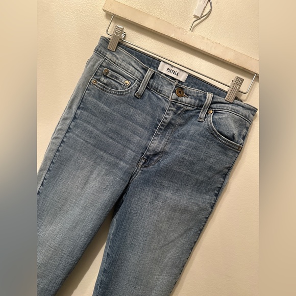 Pistola Jeans: High-rise Tuxedo Stripe Skinny Jeans in SIZE 27 - Picture 4 of 9